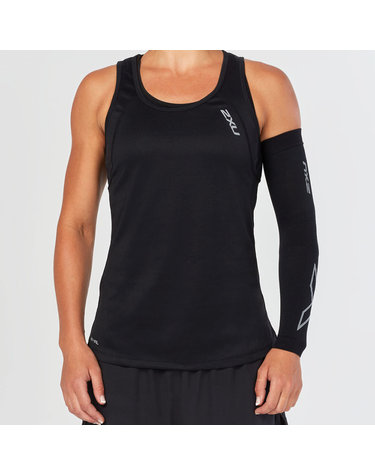 [2XU]공용 컴프레션 플렉스 암슬리브 블랙 (싱글)_UA3567ABLK-GRY