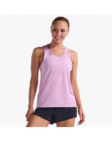 [2XU]여성 라이트 스피드 테크 싱글렛 핑크_WR7153APTP-WRF