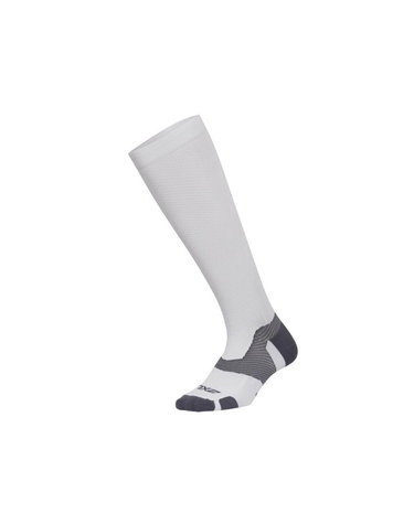 [2XU]공용 벡터 라이트 쿠션 풀랭스 삭스 화이트_UA5155EWHT-GRY