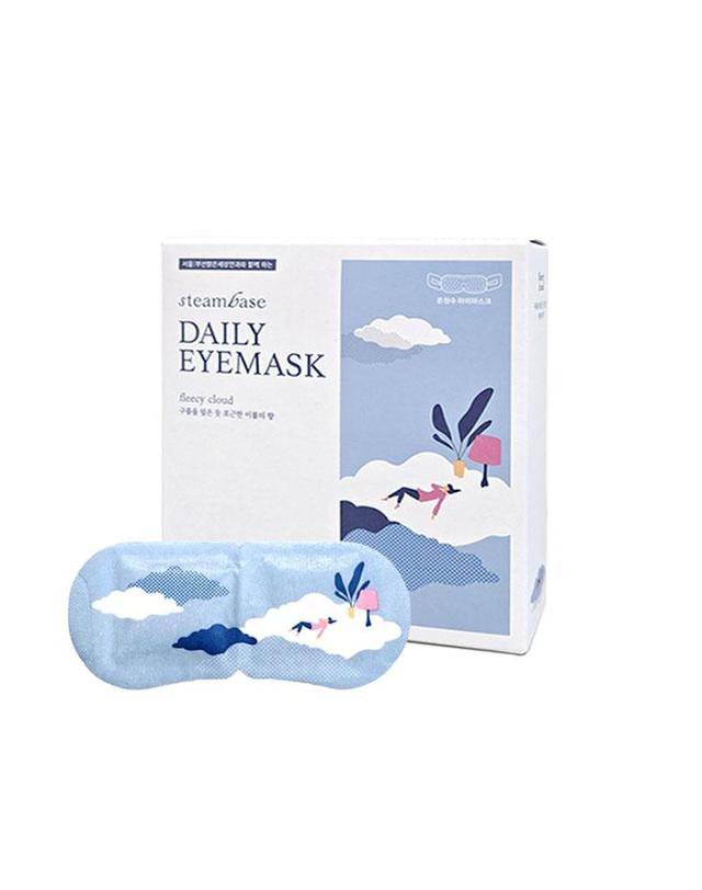 아이아쿠아 아이아쿠아 눈건강 눈청결 아이케어 세정액 110ml + 스팀베이스 데일리 아이마스크(구름이불향) 착용컷