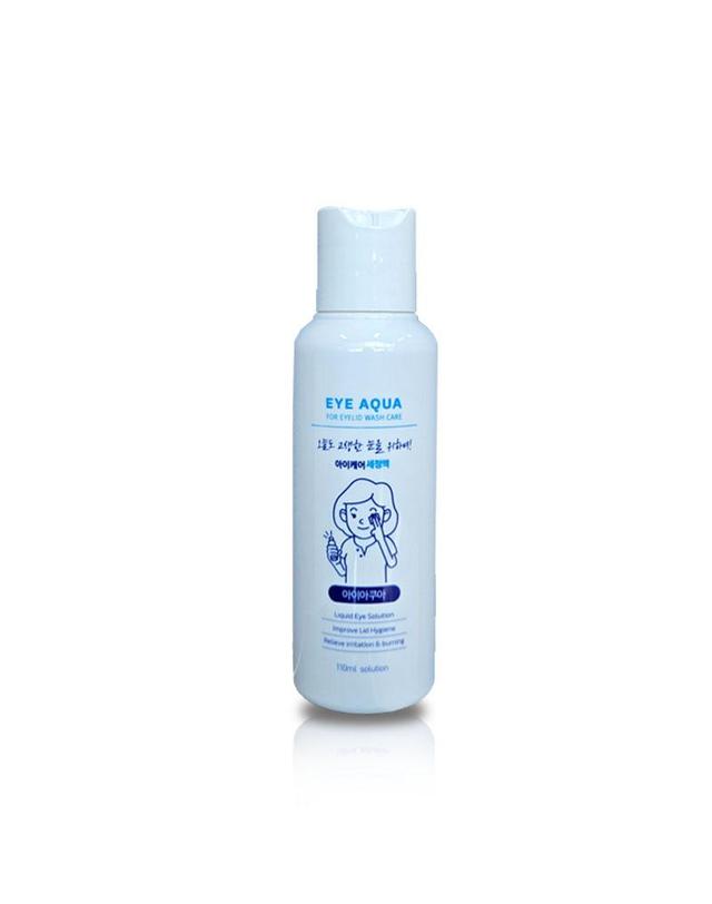 아이아쿠아 아이아쿠아 눈청결 눈건강을 위한 아이케어 세정액 110ml_공식스토어 착용컷
