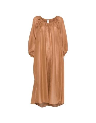[해외직구] 26SS 120 리노 롱 원피스 33BLIW4PLO000G494702700681 MARRONE
