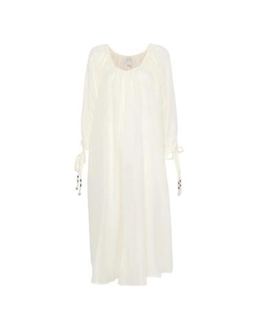 [해외직구] 26SS 120 리노 롱 원피스 33BLIW4PLO000G494702700774 BIANCO