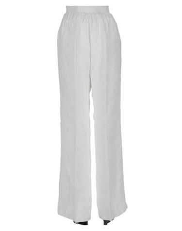 [해외직구] 26SS 120 리노 팔라초 팬츠 33ALIW2297 000F753000050 White