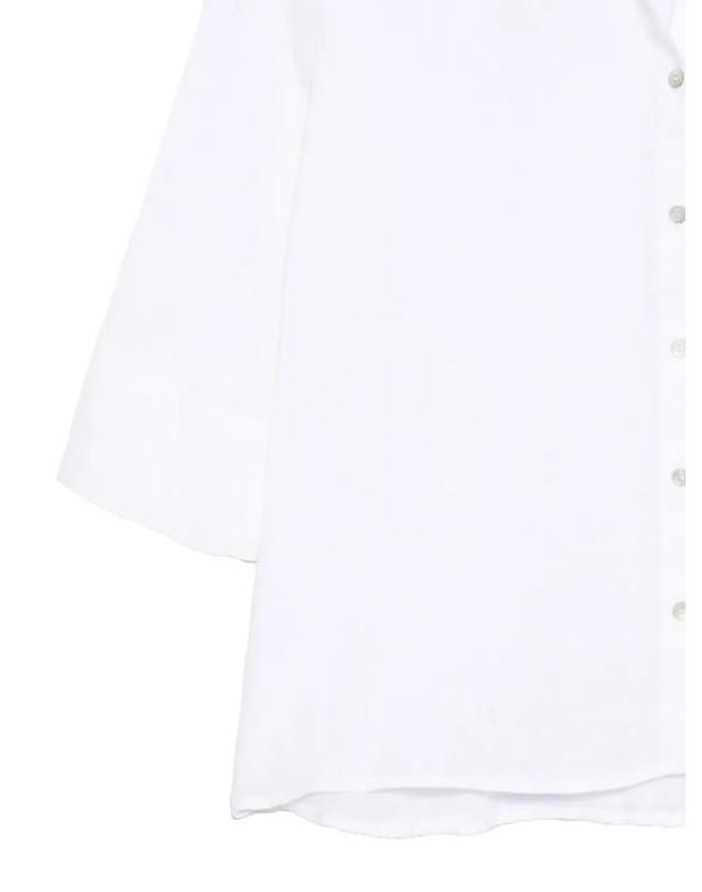 120 리노 [해외직구] 26SS 120 리노 블라우스 33ALIW19QK0000115000000050 WHITE 착용컷