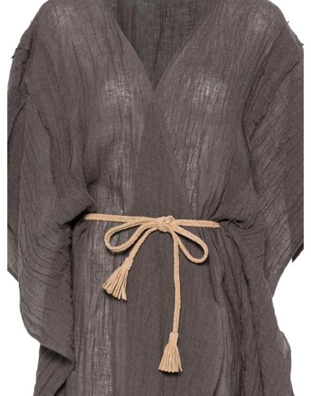 120 리노 [해외직구] 26SS 120 리노 롱 원피스 33BLIW4PLS000G486702700909 MARRONE 착용컷