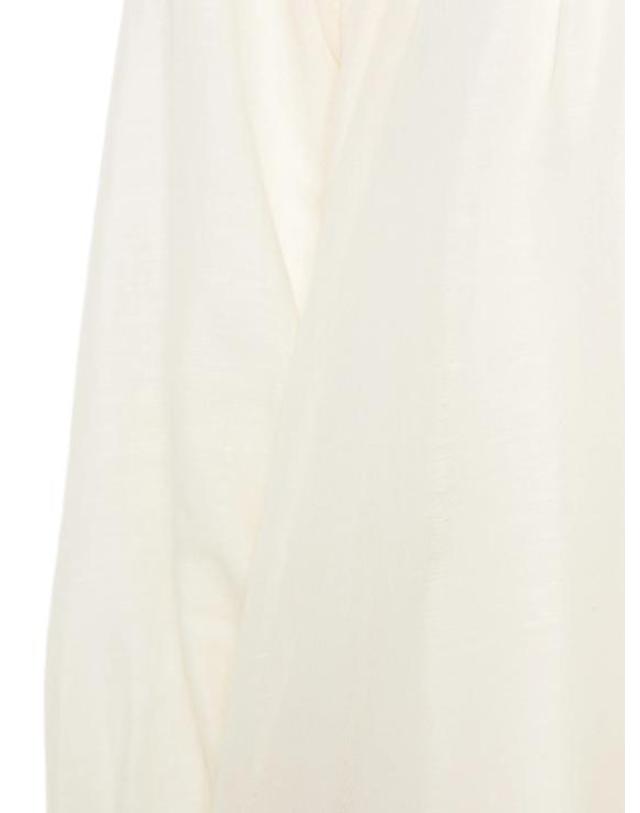 120 리노 [해외직구] 26SS 120 리노 롱 원피스 33BLIW4PLO000G494702700774 BIANCO 착용컷