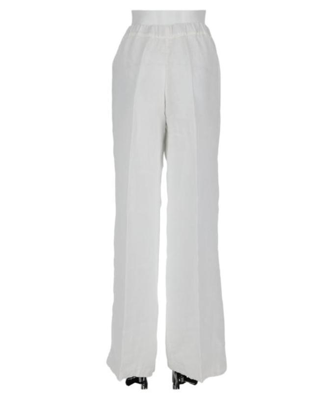 120 리노 [해외직구] 26SS 120 리노 팔라초 팬츠 33ALIW2297 000F753000050 White 착용컷