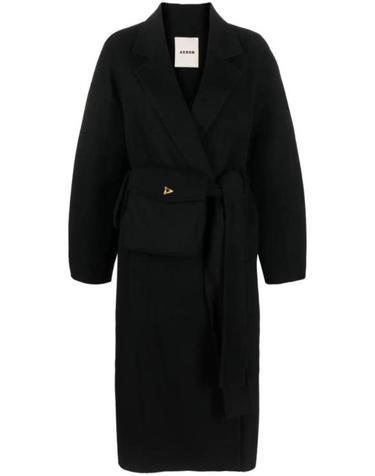 [해외직구] 23FW 에어론 코트 AW23PFCO105453001 Black