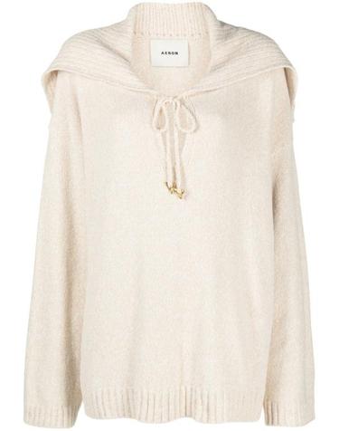 [해외직구] 23FW 에어론 스웨터 AW23PFPU212447 Neutrals