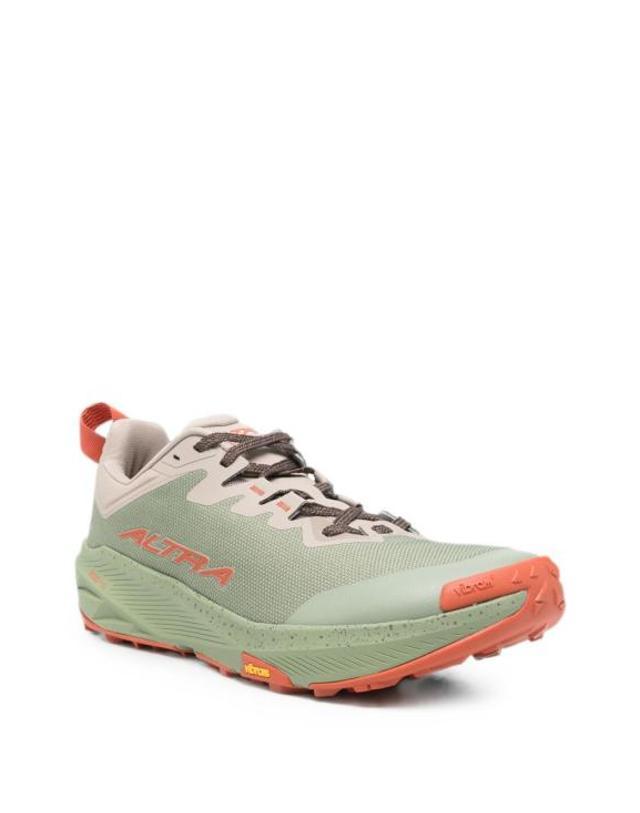 알트라 [해외직구] 26SS 알트라 스니커즈 AL0A85V09231 GREEN ORANGE 착용컷