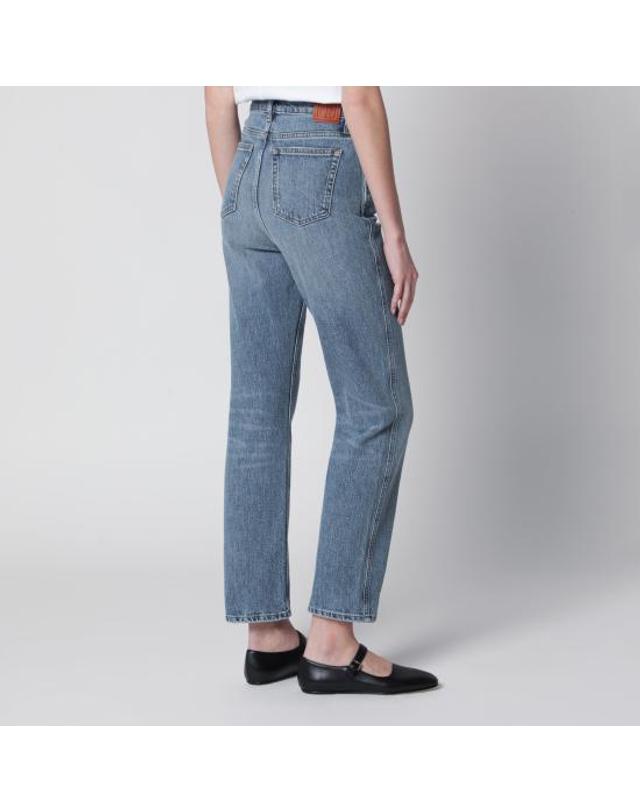 애니빙 [해외직구] 26SS 애니빙 데님 팬츠 A 06 11957CO Light blue 착용컷