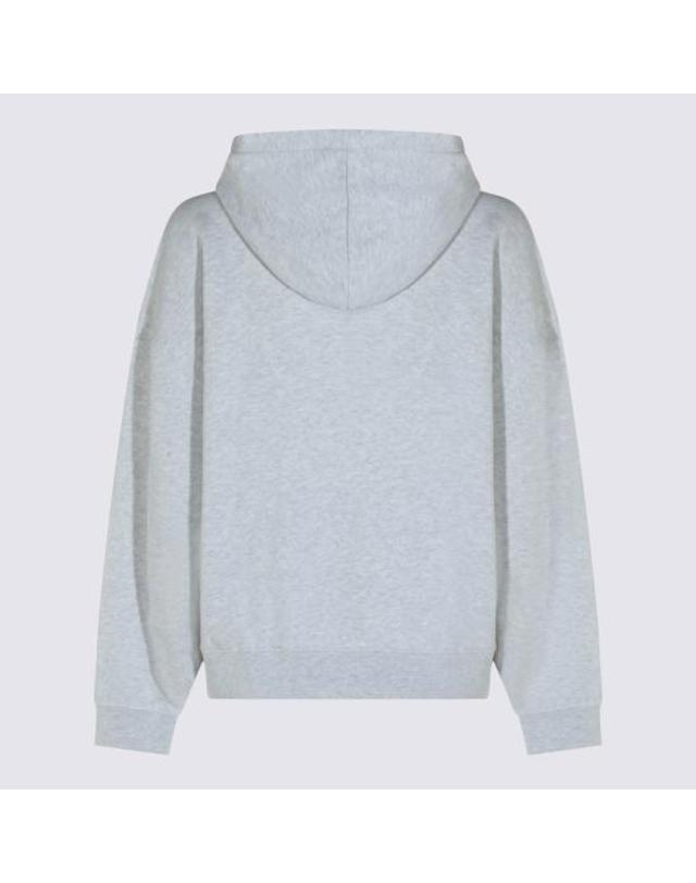 애니빙 [해외직구] 26FW 애니빙 후드 티셔츠 A0812493 GRM1 GREY MELANGE 착용컷