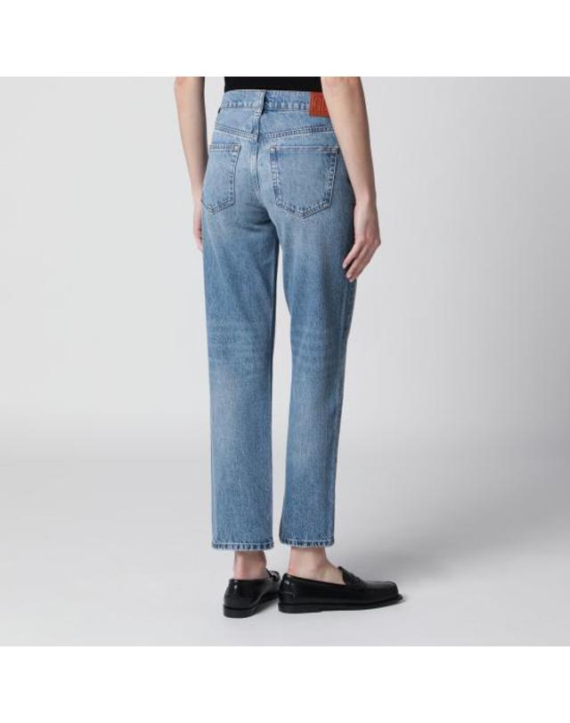 애니빙 [해외직구] 26SS 애니빙 데님 팬츠 A0611158CO WHD71 LIGHT BLUE 착용컷