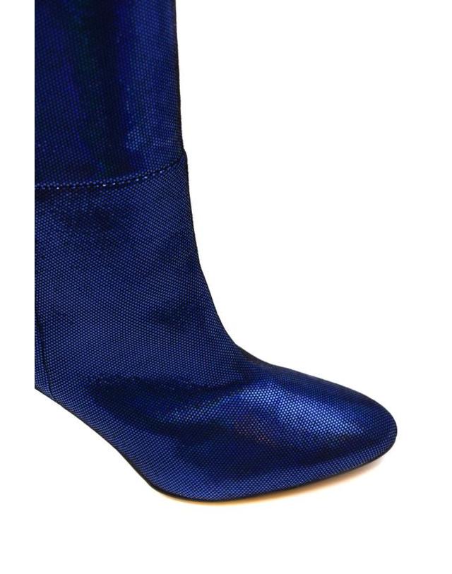 안나에프 [해외직구] 22FW 안나에프 부츠 9752 IRIDE electric blue 착용컷