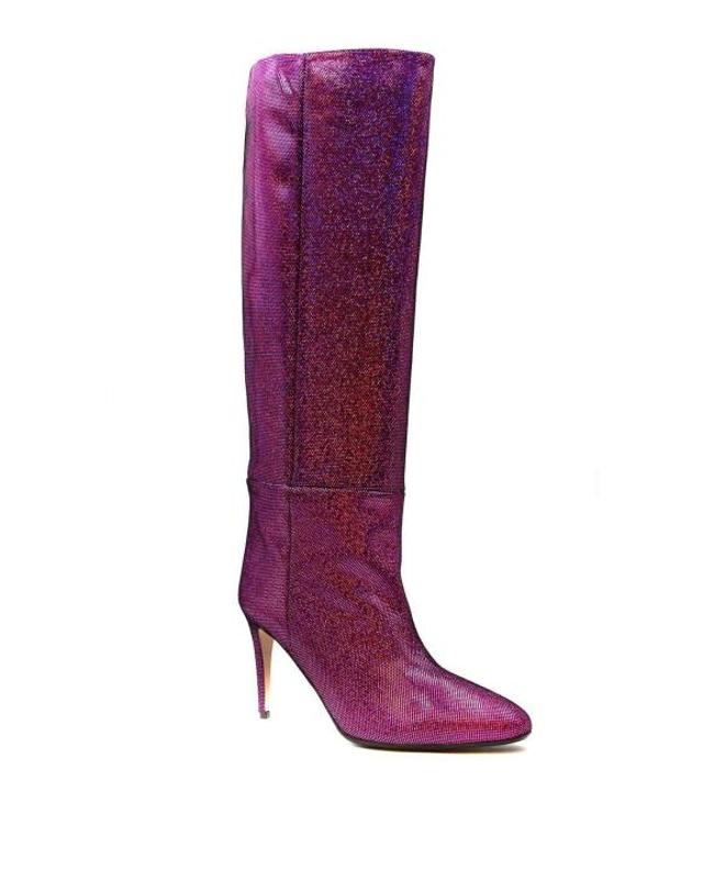 안나에프 [해외직구] 22FW 안나에프 부츠 9752IRIDECICL Fuchsia 착용컷