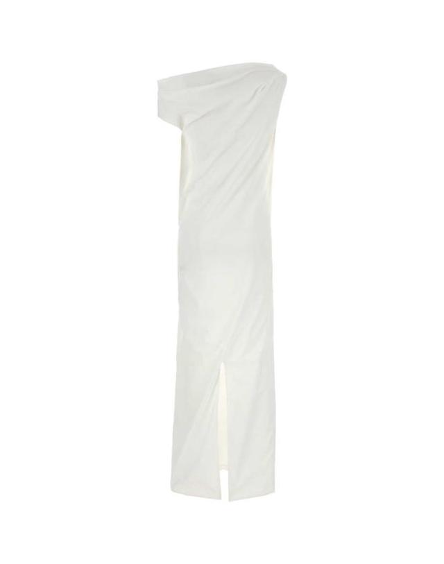 아르마리움 [해외직구] 25SS 아르마리움 롱 원피스 ARMTMD025C010 001 WHITE 착용컷