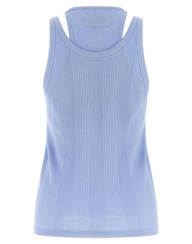 아르마리움 [해외직구] 아르마리움 민소매 티셔츠 LDARMTMT040JE05024LIGHTBLUE 착용컷