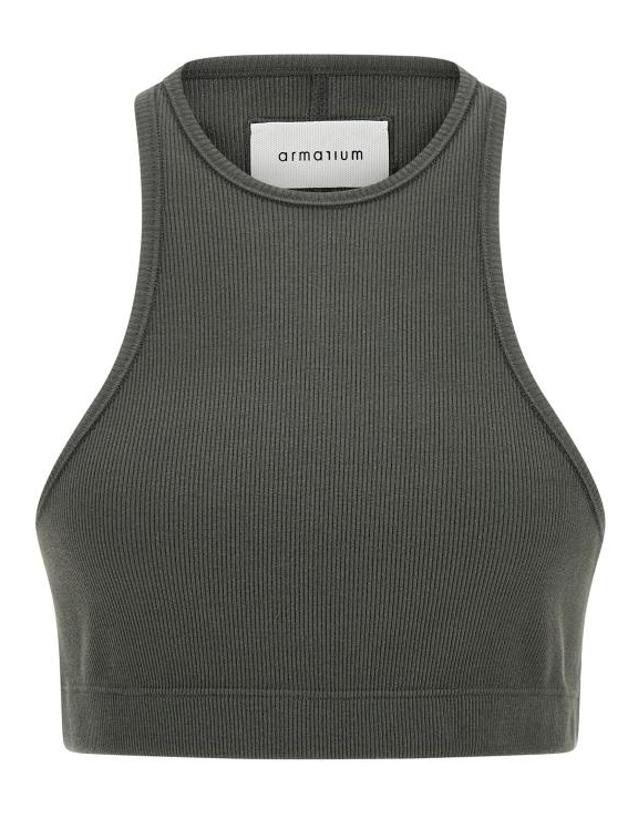 아르마리움 [해외직구] 아르마리움 민소매 티셔츠 LDARMTMT040JE05041ANTHRACITEGREY GRAY 착용컷