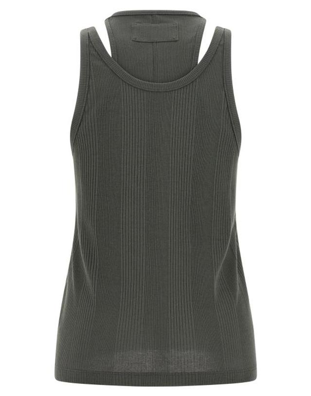 아르마리움 [해외직구] 아르마리움 민소매 티셔츠 LDARMTMT040JE05041ANTHRACITEGREY GRAY 착용컷