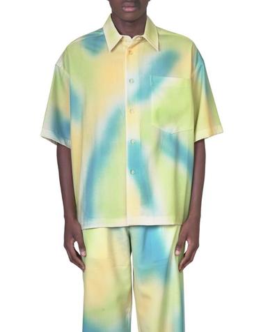 [해외직구] 23SS 본사이 반팔 셔츠 SH002 002 SPRAY1 Multi