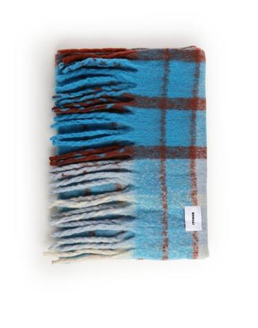 [해외직구] 25FW 본사이 머플러 스카프 AC004V5 GRY LIGHT BLUE MULTI