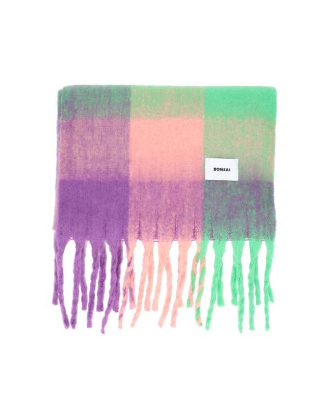 본사이 [해외직구] 25FW 본사이 머플러 스카프 AW25AC004V4 MUL1 MultiColour 착용컷