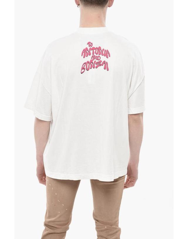 본사이 [해외직구] 본사이 반팔 티셔츠 TS002 BOLDWHITE 착용컷