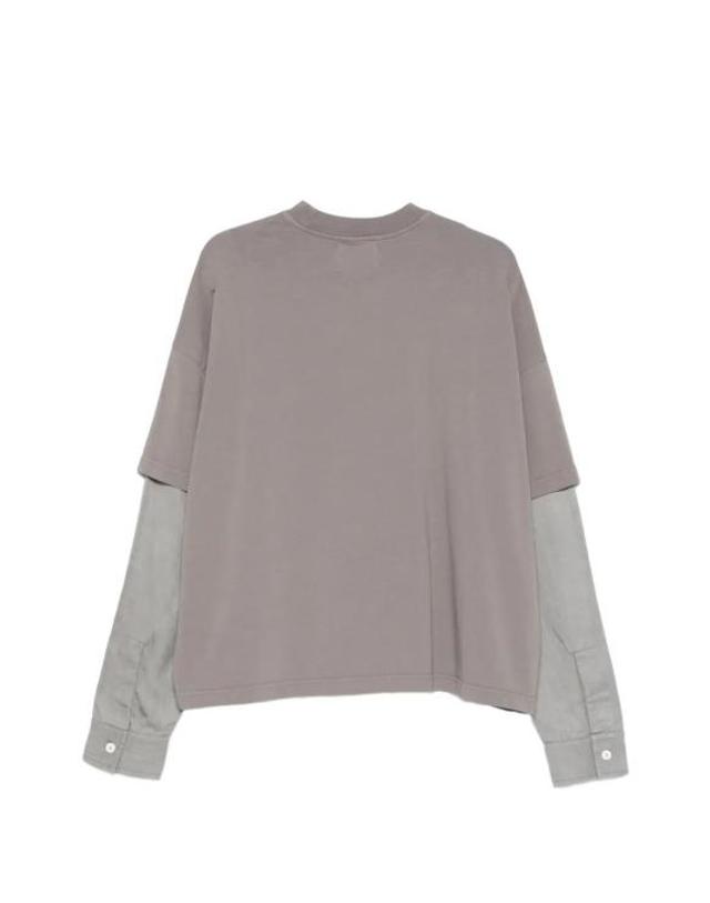 본사이 [해외직구] 26SS 본사이 반팔 티셔츠 TS006003V1 BRUSHED NICKEL 착용컷