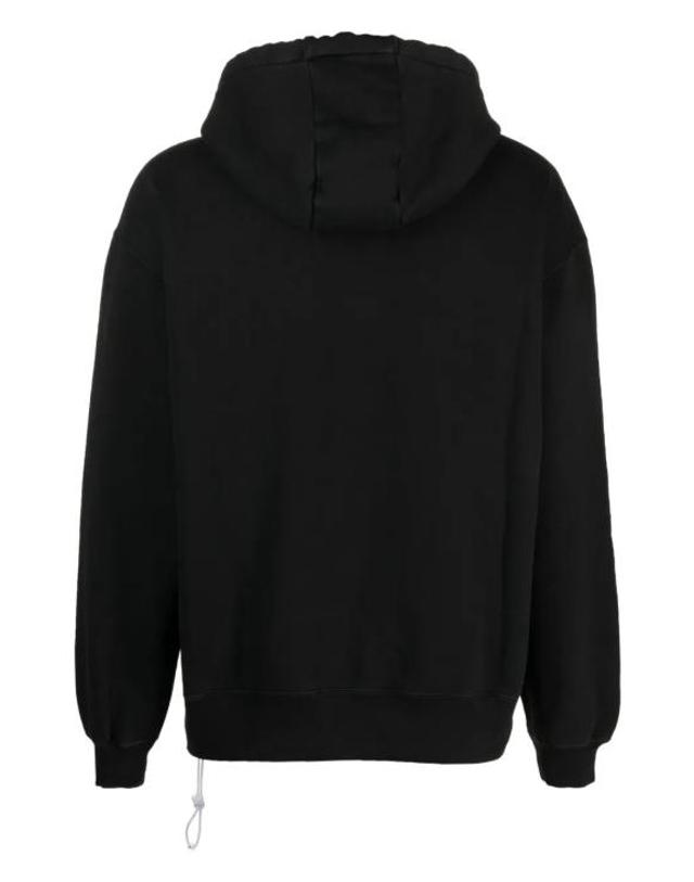 본사이 [해외직구] 26SS 본사이 후드 티셔츠 SW003001 BLACK 착용컷