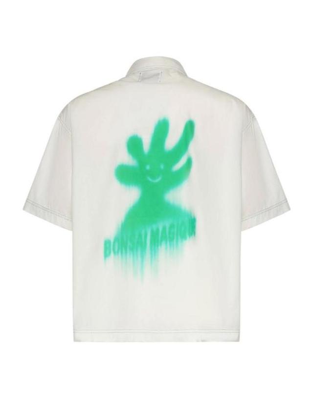 본사이 [해외직구] 26SS 본사이 반팔 셔츠 SH003005LIGHTGREY Light Grey 착용컷