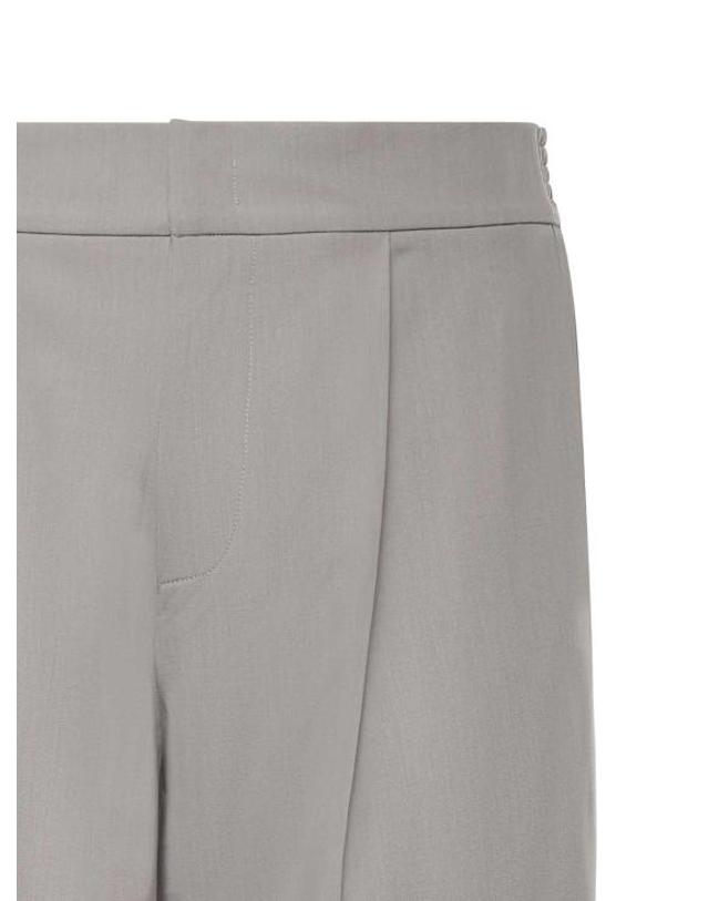 본사이 [해외직구] 26SS 본사이 스트레이트 팬츠 PT005V1LIGHTGREY Light Grey 착용컷