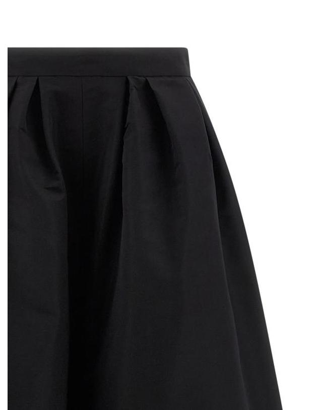 캐롤리나 헤레라 [해외직구] 25FW 캐롤리나 헤레라 팔라초 팬츠 CA320420BM BLACK 착용컷