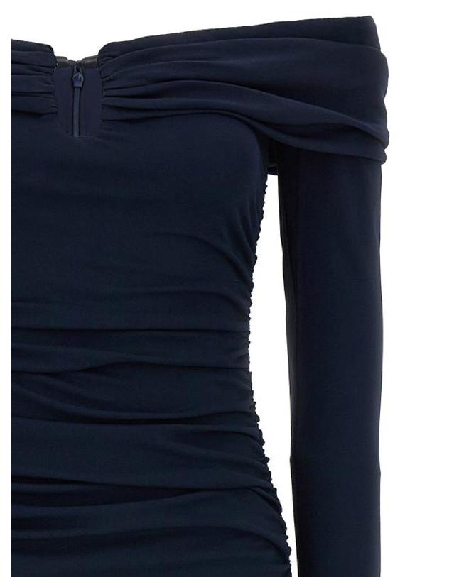 캐롤리나 헤레라 [해외직구] 캐롤리나 헤레라 원피스 LDP2515N501JRS493 NAVY 착용컷