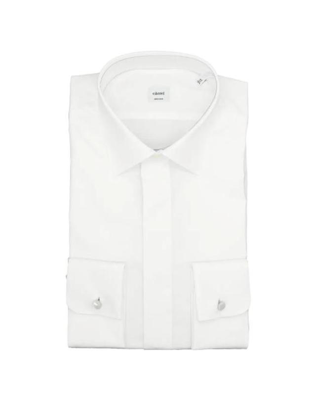 카렐 [해외직구] 26FW 카렐 셔츠 0490 418 1 BIANCO 착용컷