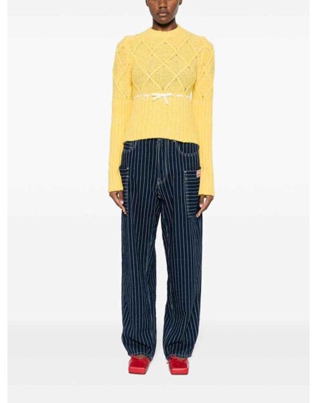 코르미오 [해외직구] 23FW 코르미오 민소매 티셔츠 OMA5YELLOW 착용컷