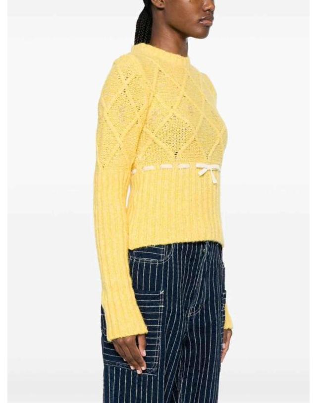 코르미오 [해외직구] 23FW 코르미오 민소매 티셔츠 OMA5YELLOW 착용컷