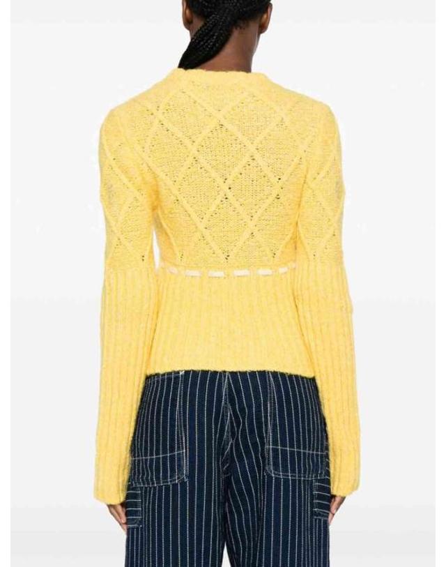 코르미오 [해외직구] 23FW 코르미오 민소매 티셔츠 OMA5YELLOW 착용컷