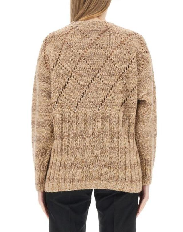 코르미오 [해외직구] 23FW 코르미오 스웨터 ANTONIO BEIGE RAME Brown 착용컷