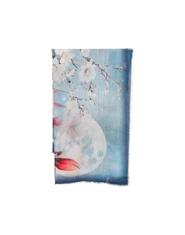 [해외직구] 26FW 다니엘로 머플러 스카프 ELBA 8014 BLUE WHITE