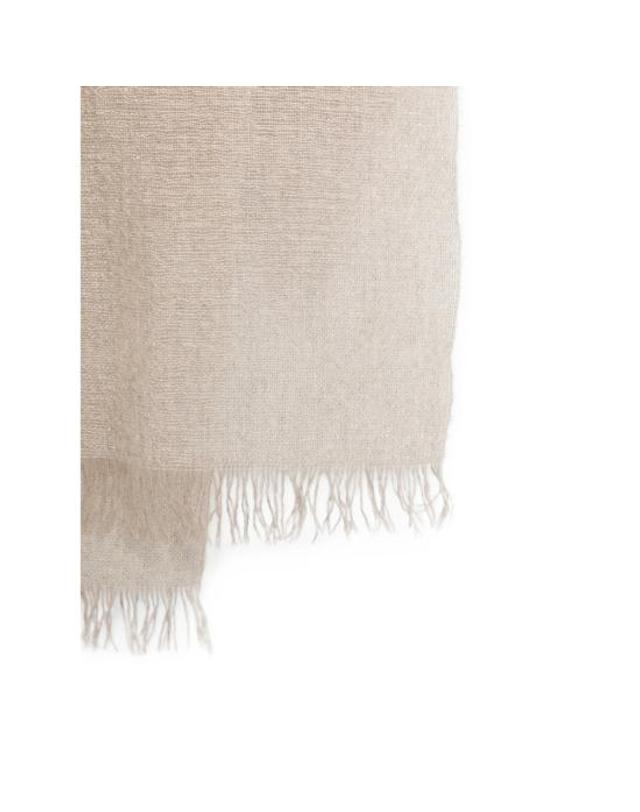 다니엘로 [해외직구] 26FW 다니엘로 머플러 스카프 PALAU 8055 7 NEUTRALS 착용컷