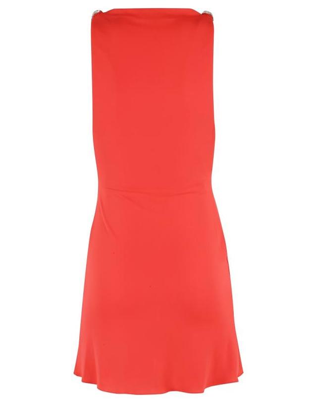데이비드 코마 [해외직구] 25SS 데이비드 코마 미디 원피스 RE25DK51D 096 Red 착용컷