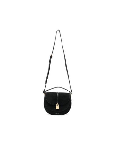 [해외직구] 26FW 드멜리어 크로스백 N127SIENA SADD SUEDESMALL BLACK