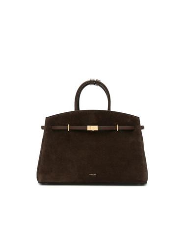 [해외직구] 26FW 드멜리어 토트백 D101THE HUDSON SUEDESMOOT MOCHA BROWN