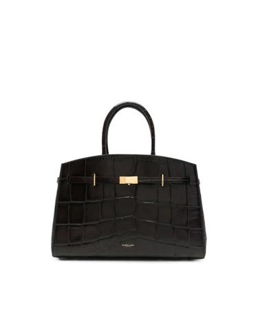 [해외직구] 26FW 드멜리어 The Midi Hudson 미디 허드슨 토트백 D111THE MIDI H LARGECROC DKCHO BROWN