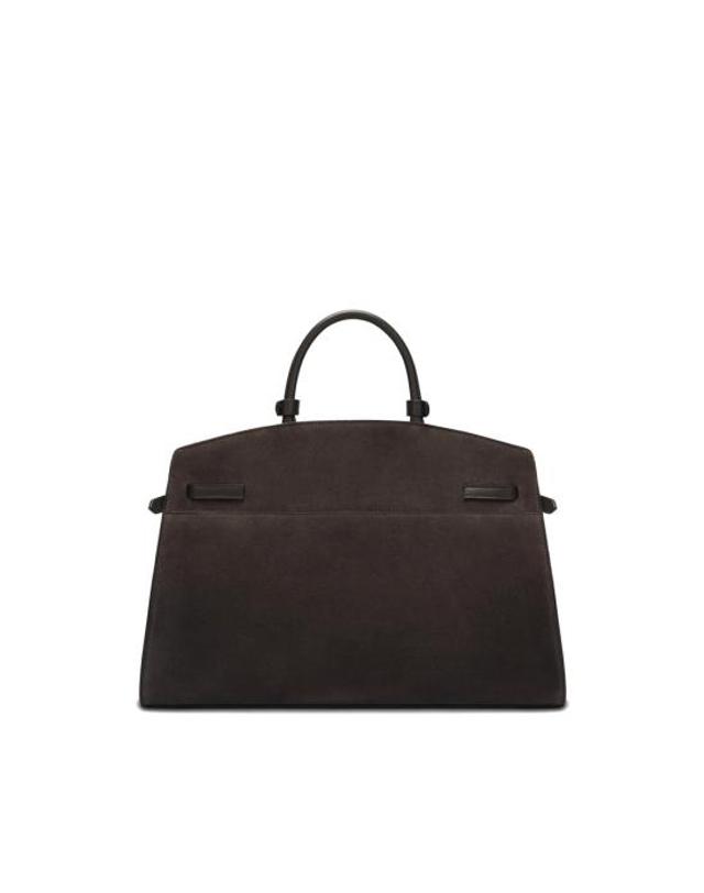 드멜리어 [해외직구] 26SS 드멜리어 토트백 D101 THE HUDSON DKCHO BROWN 착용컷