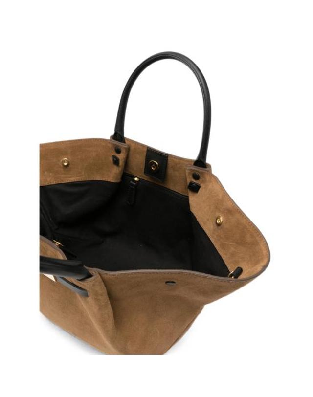 드멜리어 [해외직구] 26FW 드멜리어 토트백 N81 MIDI NEW Y TOBBK BROWN 착용컷