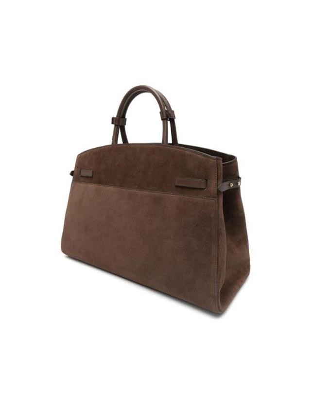 드멜리어 [해외직구] 26FW 드멜리어 토트백 D101 THE HUDSON MOCHA BROWN 착용컷
