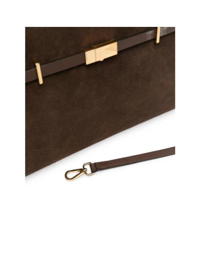 드멜리어 [해외직구] 26FW 드멜리어 The Midi Hudson 미디 허드슨 토트백 D111THE MIDI H SUEDESMOOT MOCHA BROWN 착용컷