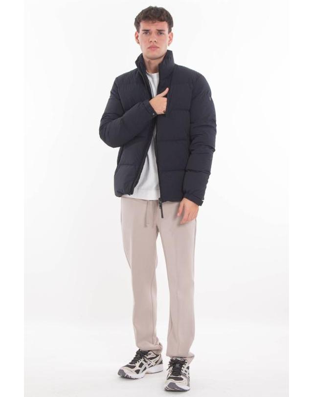 두노 [해외직구] 25FW 두노 숏패딩 AYRTON LICOSA 2 0 845 Blue 착용컷